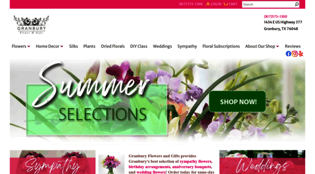 granburyflowershop.com