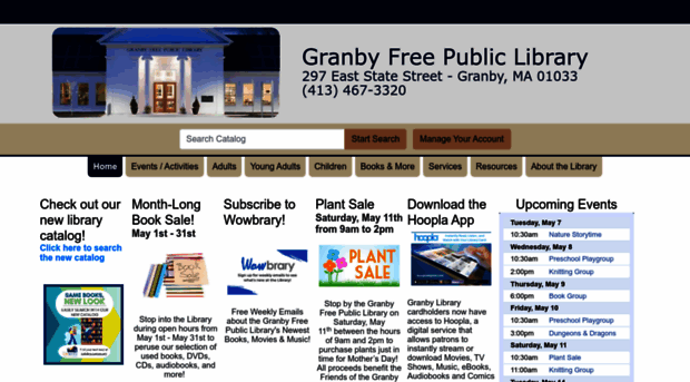 granbylibrary.com