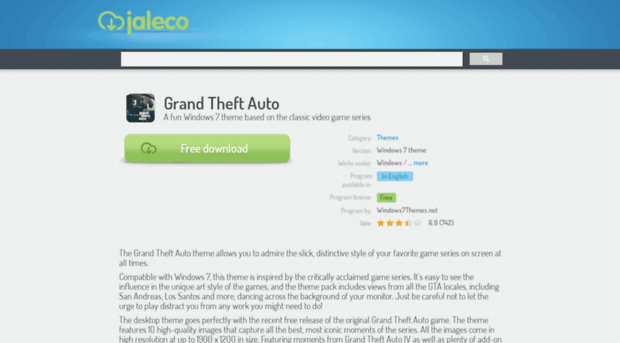 grand_theft_auto_theme_windows_7.jaleco.com