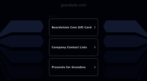 grandads.com