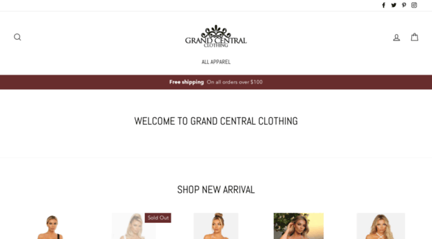 grandcentralclothing.com