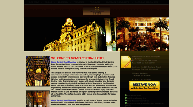 grandcentralhotelshanghai.com