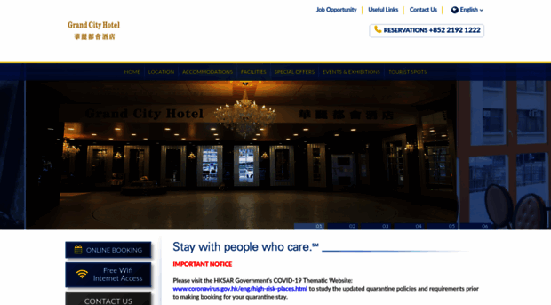 grandcityhotelhongkong.com