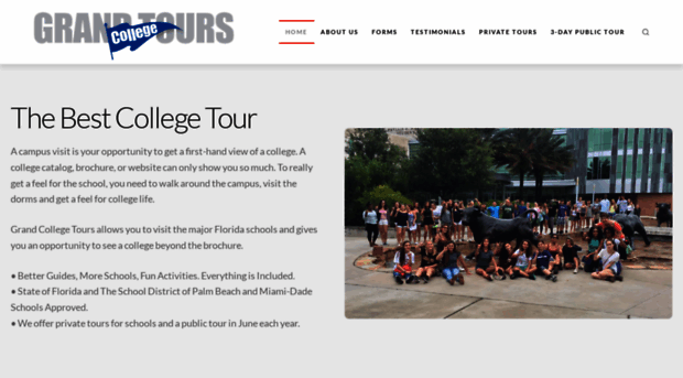 grandcollegetours.com