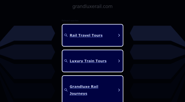 grandluxerail.com