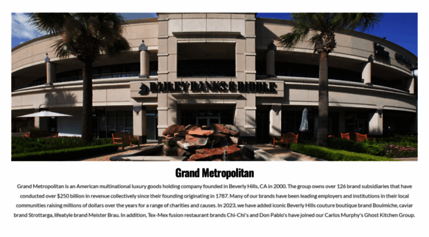 grandmetropolitan.com