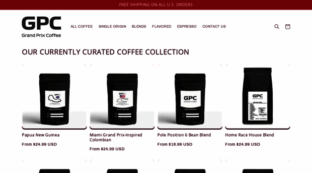 grandprixcoffee.com