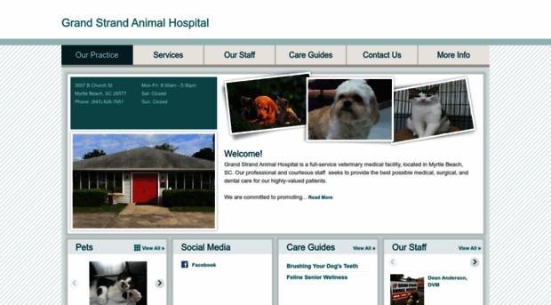 grandstrandanimalhospital.com