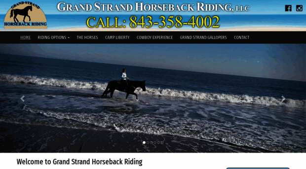 grandstrandhorsebackriding.com