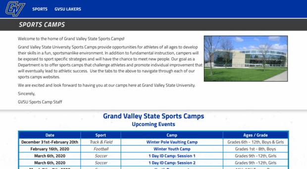 grandvalleystatesportscamps.com