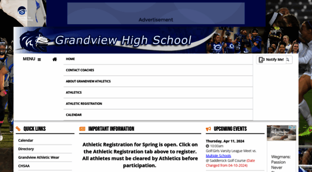 grandviewhs.rschoolteams.com