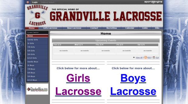 grandvillelacrosse.com