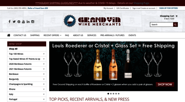 grandvinwinemerchants.com