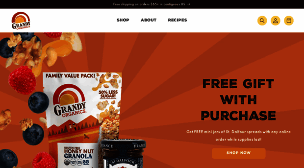grandyorganics.com