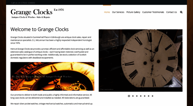 grangeclocks.com