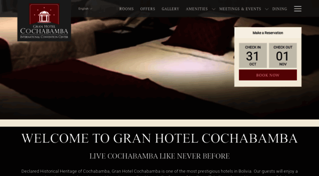 granhotelcochabamba.com.bo