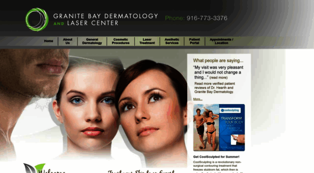 granitebaydermatologyandlaser.com