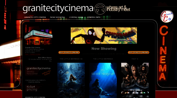 granitecitycinema.com