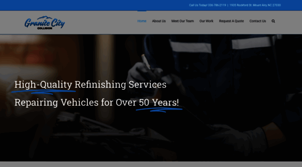 granitecitycollision.com