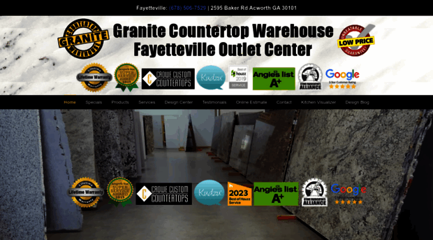 granitecountertopfayetteville.com