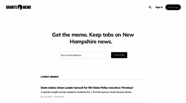granitememo.com