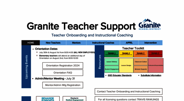 graniteteachersupport.com