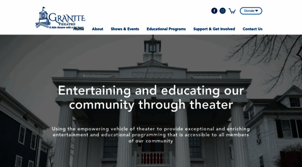 granitetheatre.com