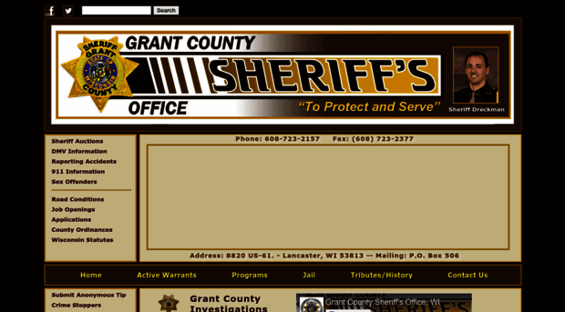 grantcountysheriffwisconsin.com