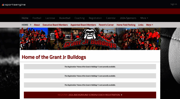 grantjrbulldogs.com