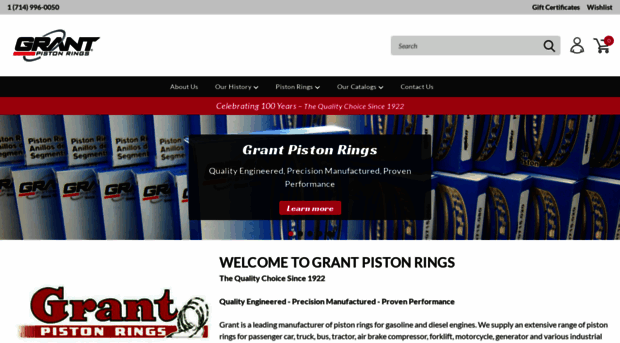 grantpistonrings.com