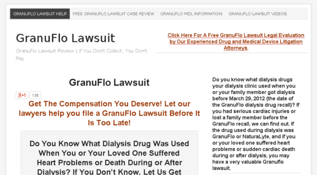 granuflo-lawsuit.com