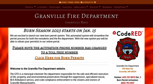 granvillefire.net