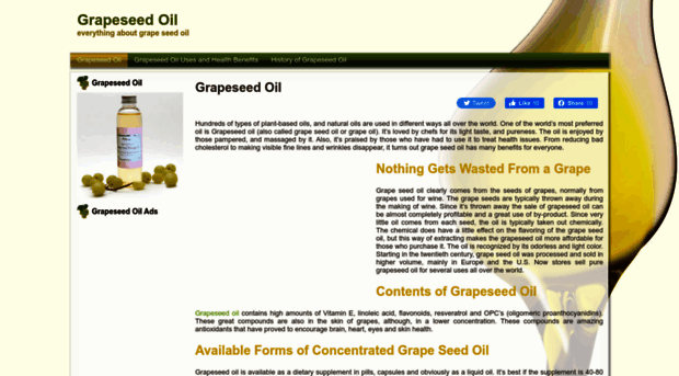 grapeseed-oil.org