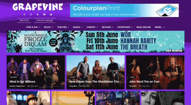 grapevinelive.co.uk