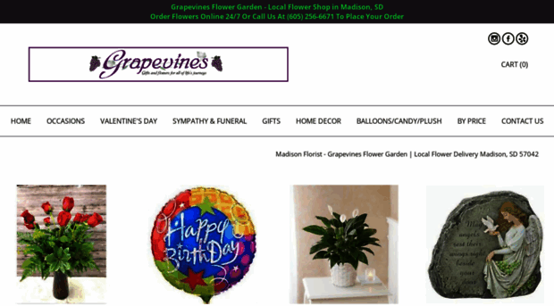 grapevinesflowergarden.com