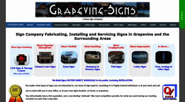 grapevinesign.com