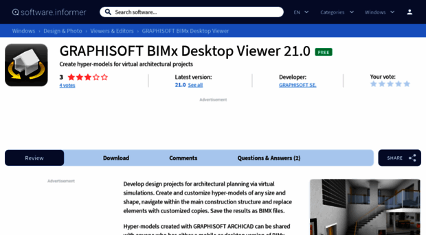 graphisoft-bimx-viewer-int.software.informer.com