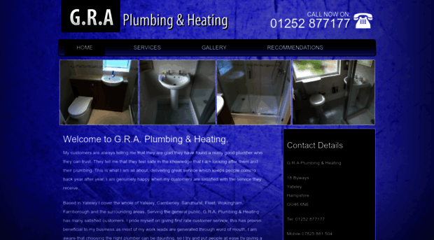 graplumbingandheating.co.uk