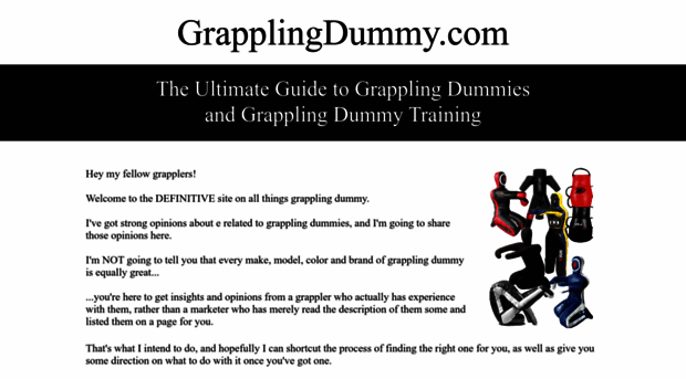 grapplingdummy.com