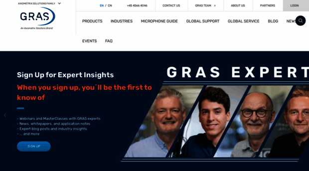 grasacoustics.com