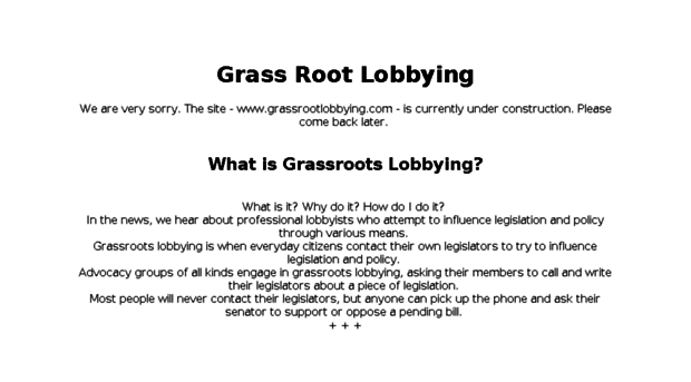 grassrootlobbying.com