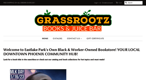 grassrootzbookstore.com