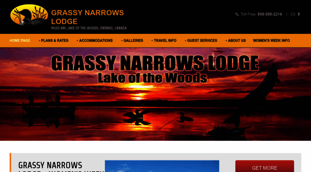 grassynarrowslodge.com