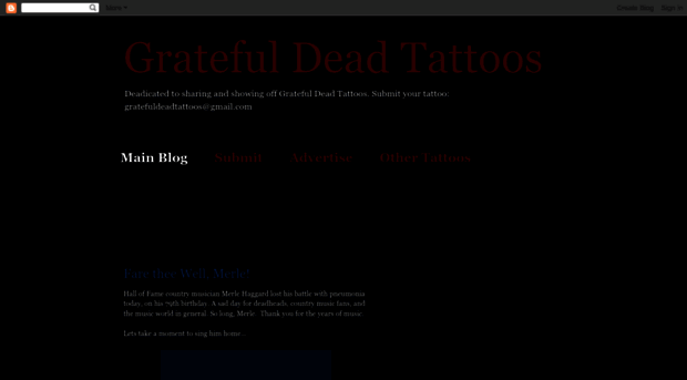 gratefuldeadtattoos.com