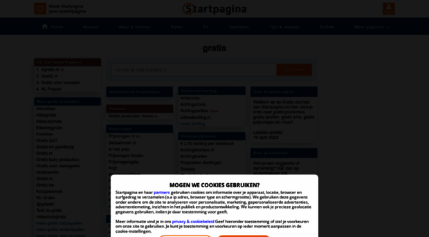 gratis.startpagina.nl
