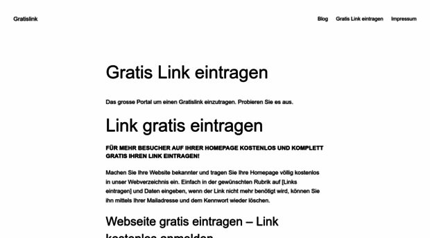 gratislink.ch