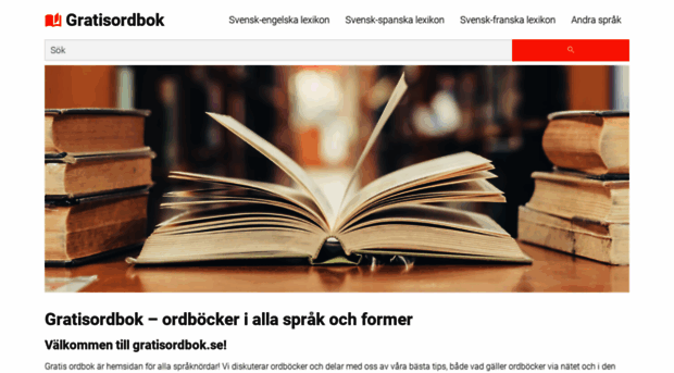 gratisordbok.se