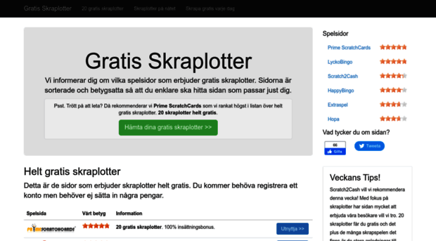 gratisskraplotter.se