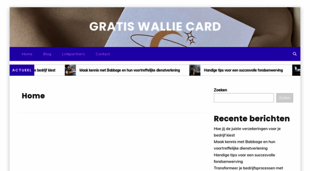 gratiswalliecard.nl