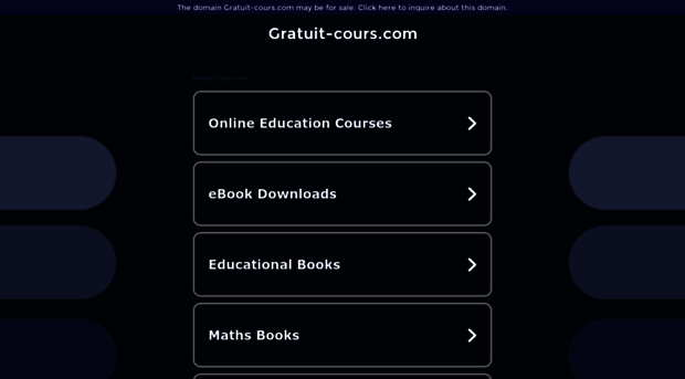 gratuit-cours.com